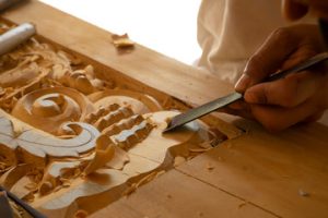 wood carving